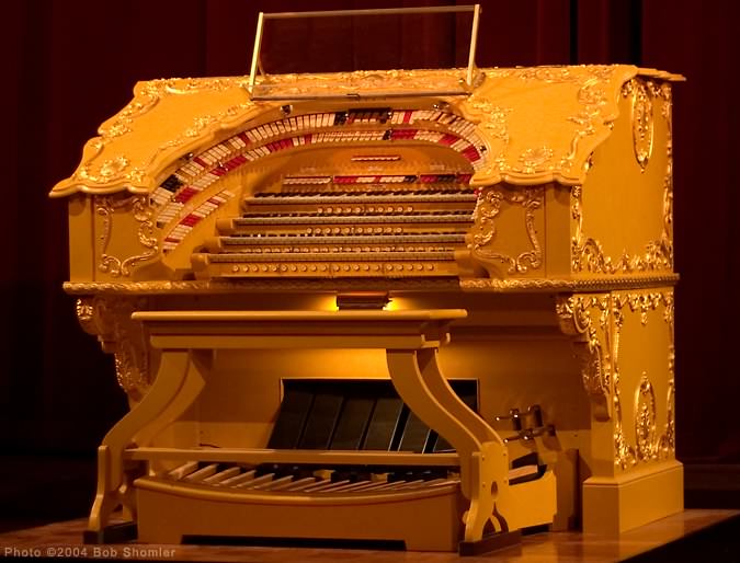 California Theatre Organ Console